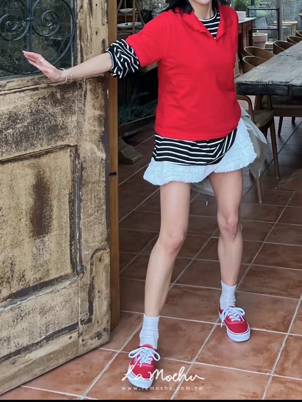 微澎泡泡布蕾絲短裙